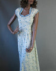 1950s vintage cotton day dress