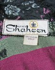 Alfred Shaheen Hawaii label, brocade Asian style dress