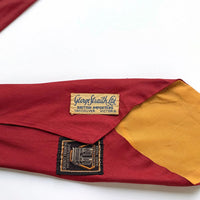 peacock tie label - Cravate Triomphe, Hand Made, George Straith Ltd