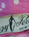 60s Suzy Perette vintage dress label