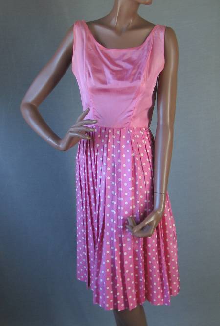 underneath drop waist bodice of Suzy Perette dress