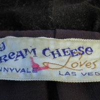 70s Bohemeian skirt and jacket set label, Suzy Creamcheese Sunnyvale Las Vegas