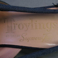 vintage 50s Troylings shoes label