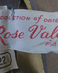 30s 40s hat label, Rose Valois Paris, Reproduction of Original