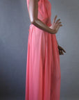 side view, 50s nylon nightie lingerie