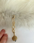 30s Vintage Arctic White Fox Fur Stole Double Pelt Bridal Fur VFG