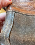 M43 Men's Vintage Army Boots Double Buckle WW2 40s 9D