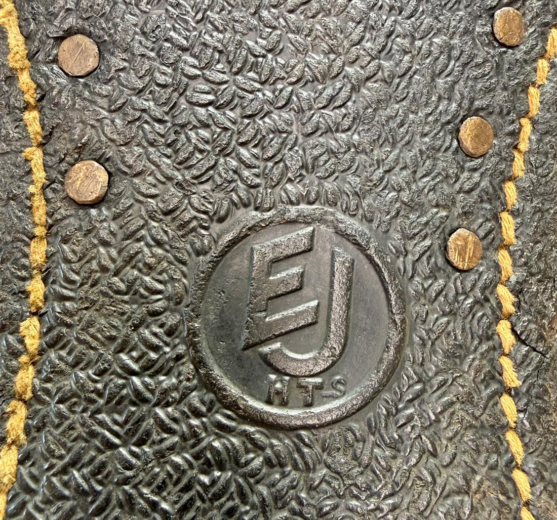 M43 Men's Vintage Army Boots Double Buckle WW2 40s 9D