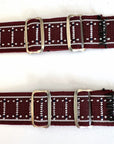 Vintage 20s Elastic Sleeve Garters Gatsby NWOT 30s Maroon & Gray Peaky Blinders VFG