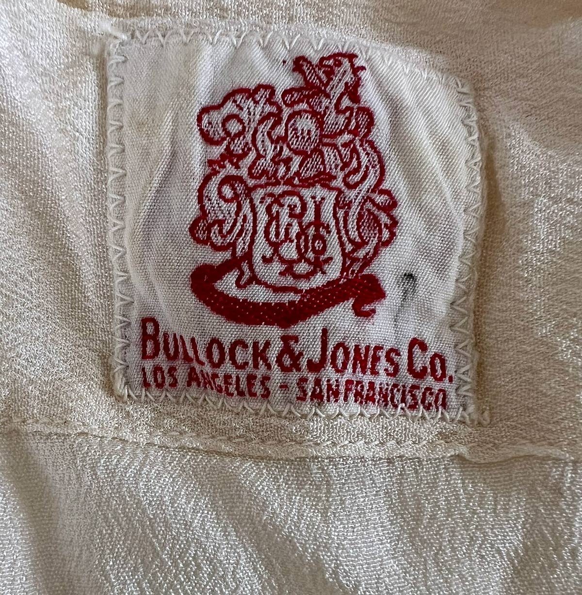 1910s 1920s Summer Antique Union Suit Vintage Singlet Silk Bullock &amp; Jones VFG