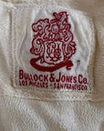 1910s 1920s Summer Antique Union Suit Vintage Singlet Silk Bullock & Jones VFG