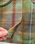 90s Plaid Tunic Vest Waistcoat Gilet Irish Wool House of Bruar VFG