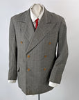 30s 40s Vintage Men's Suit Double Breasted Jacket Vest Pants As-Is Nanking China VFG