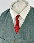 30s 40s Vintage Men's Suit Double Breasted Jacket Vest Pants As-Is Nanking China VFG