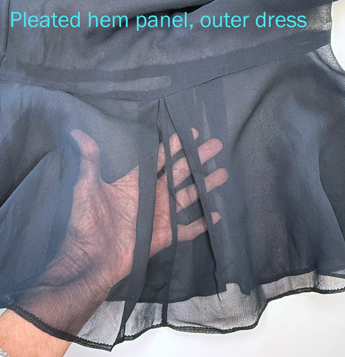 20s Embroidered Dress with Slip Dress Women&#39;s Antique M/L VFG