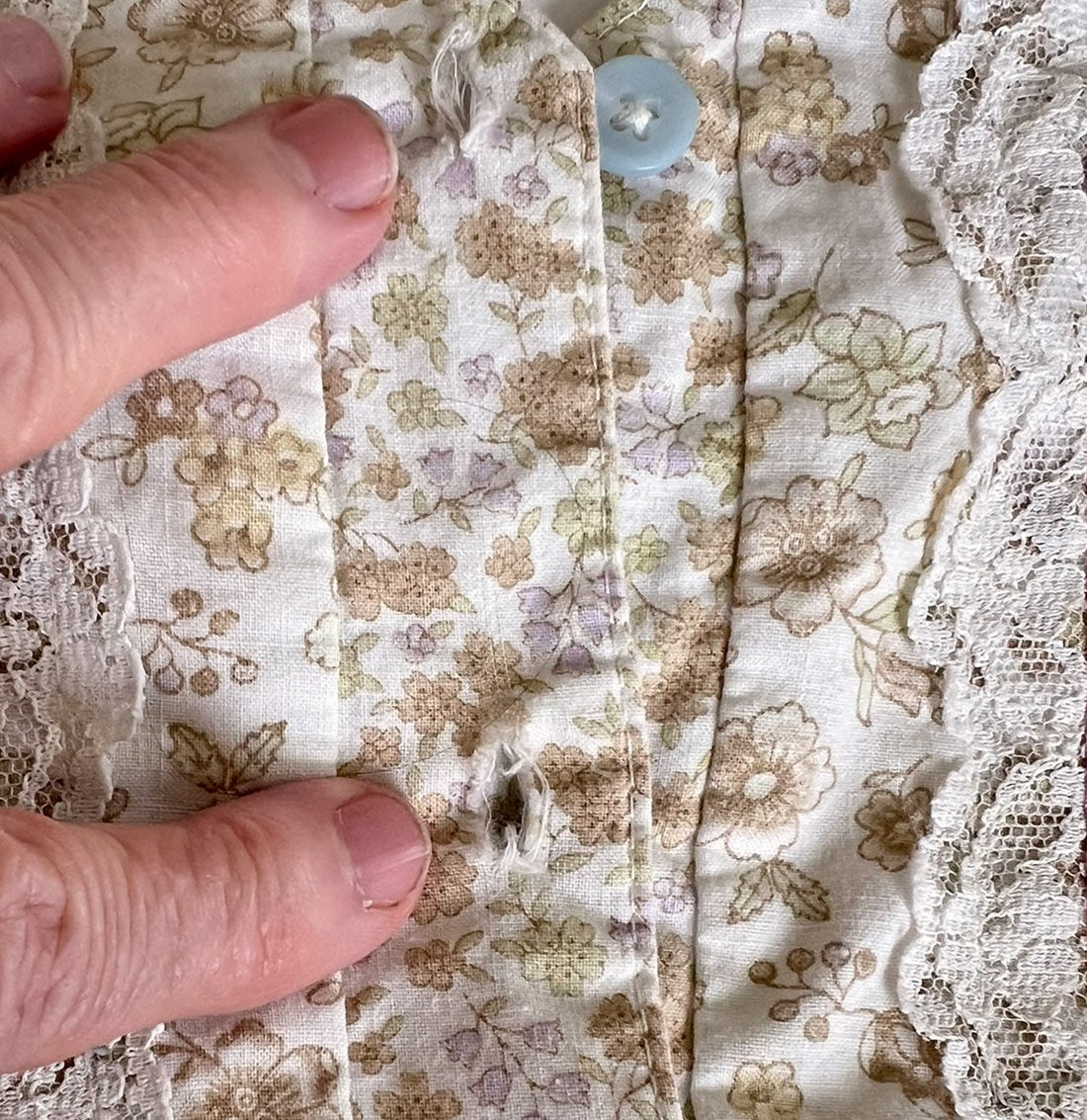 70s Maxi Dress Summer Festival Pastel Calico Print Jessica McClintock VFG