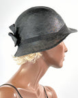 Vintage 20s 30s Cloche Hat Deadstock Brimmed Fine Straw Huntoon VFG
