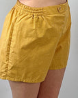 Vintage Cabana Shorts 50s 60s Yellow Windowpane McGregor Medium Deadstock? VFG