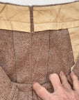 Vintage 20s Knickers Men's Short Pants Button Fly Tweed M/L Money-Back Smith VFG