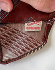 30s Vintage Necktie Geometric Brocade Resilient Construction VFG