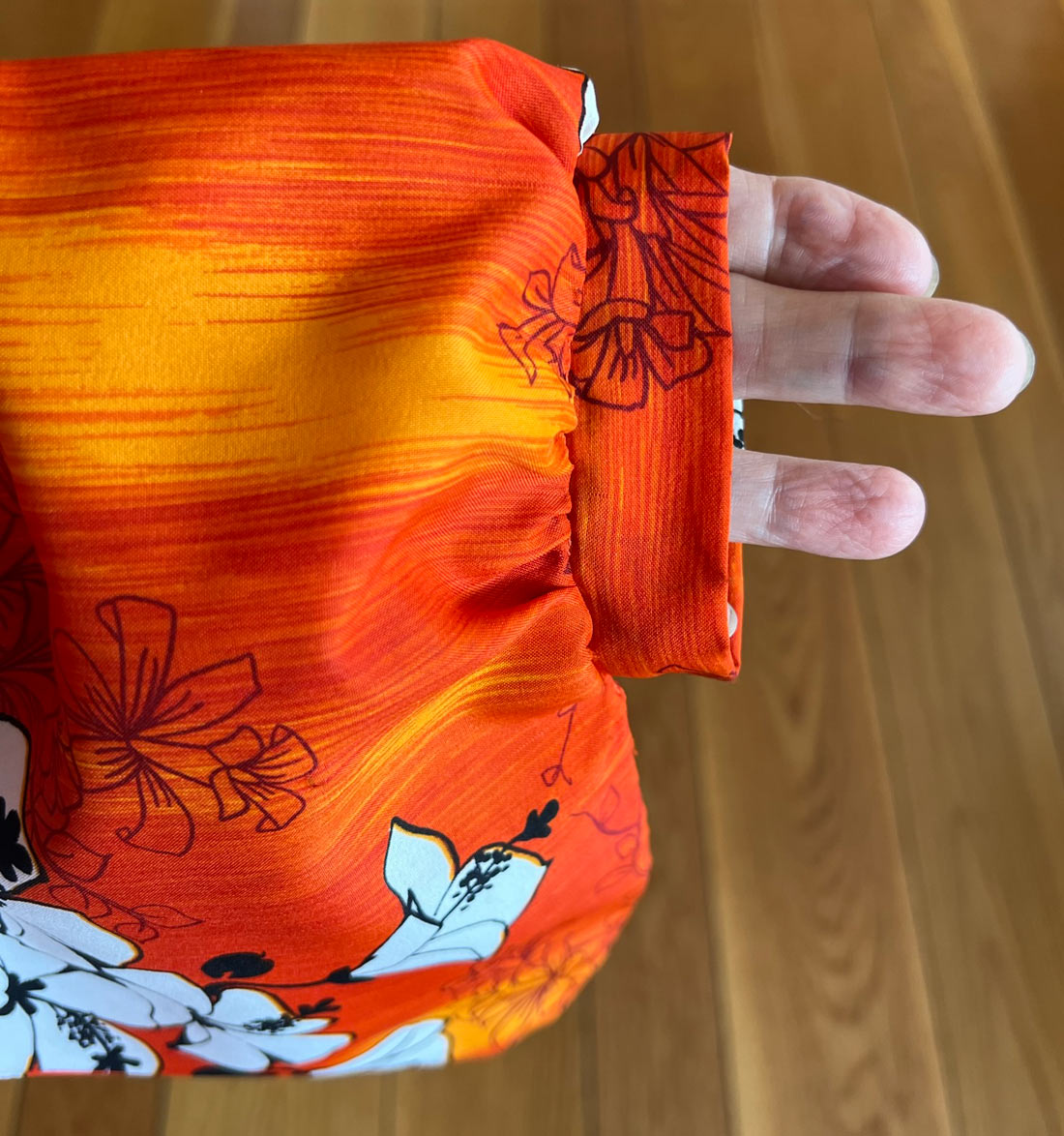 60s Maxi Dress Vintage Hawaiian Print Hibiscus Orange XS Sa-Ne Hawaii VFG 60s Maxi Dress Vintage Hawaiian Print Hibiscus Orange XS Sa-Ne Hawaii VFG