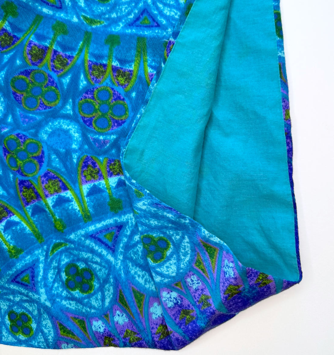 70s Hawaiian Maxi Dress Vintage Pake Muu Psychedelic Print M/L Waltah Clarke VFG