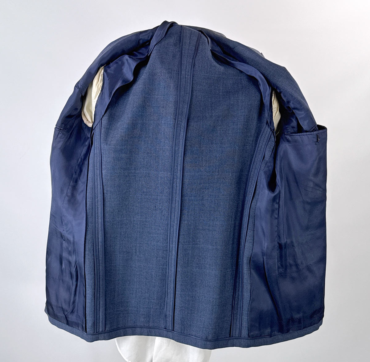 30s Vintage Men&#39;s Double Breasted Suit Old Hollywood Large As-Is Yost Bros VFG
