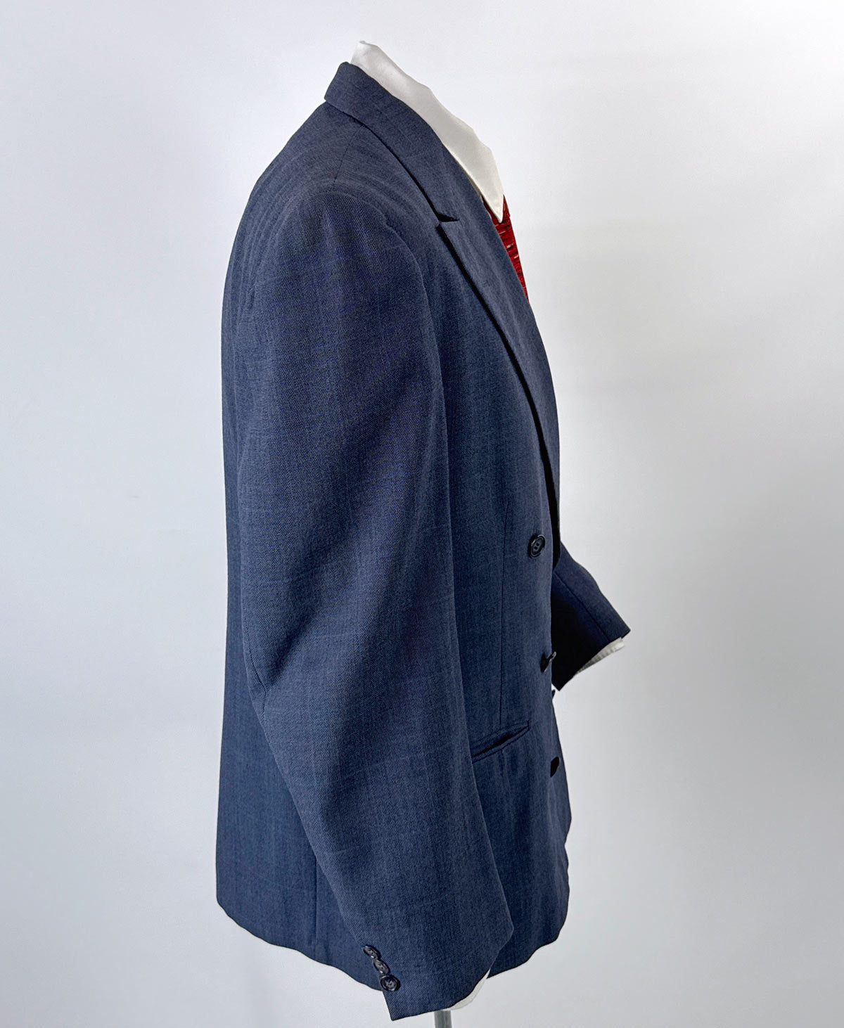 30s Vintage Men&#39;s Double Breasted Suit Old Hollywood Large As-Is Yost Bros VFG