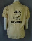 1960s vintage Sid's restaurant pizza logo shirt