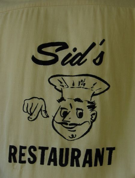 1950s vintage pizza restaurant chef logo