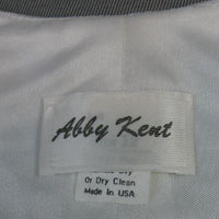 80s dramatic jumpsuit label, Abby Kent