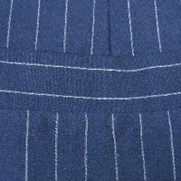 pocket detail, 40s pinstripe jacket