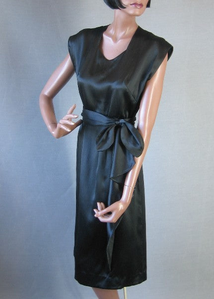 1940s vintage little black dress