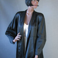 1940s vintage satin swing jacket