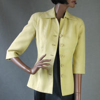 1950s fit and flare light weight women's jacket, open