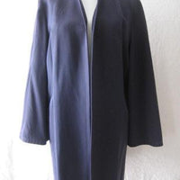 1940s vintage navy blue swing coat