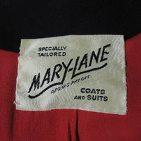 1940s vintage coat Mary-Lane label