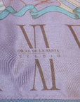 vintage timepiece scarf label, Oscar de la Renta Studio