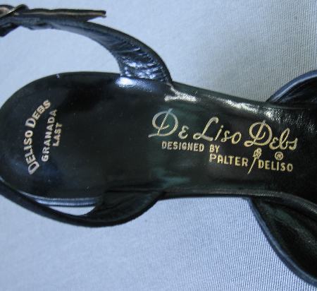 vintage Palter De Liso Debs label 40s 50s