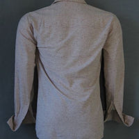 back view, 50s casual silk shirt