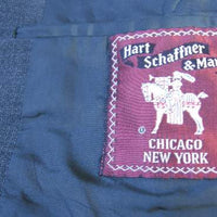Hart Schaffner & Marx label, 60s suit jacket