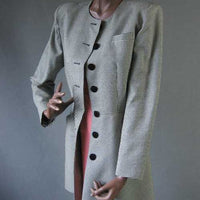 80s Emmanuelle Khanh jacket, open