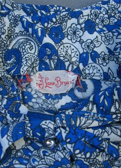 vintage dress Lane Bryant label