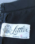 label of 60s cocktail dress: Littler Seattle Pebble Beach
