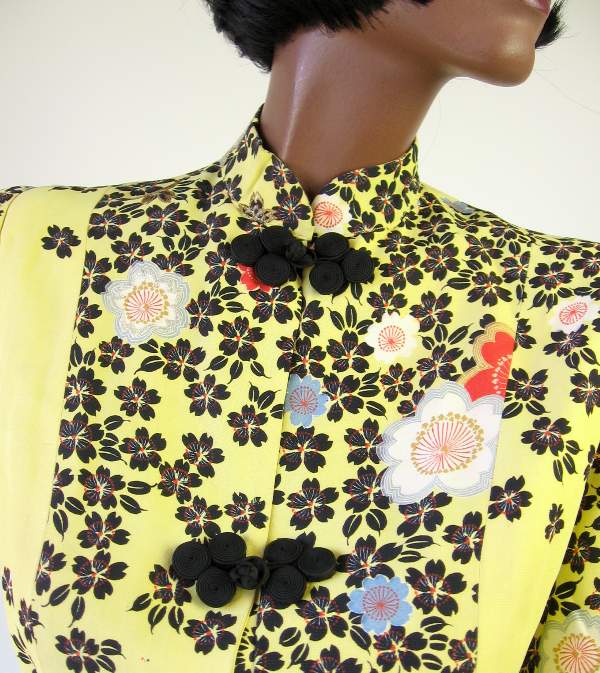 close up detail, 40s jacket by Lois Russell Hawaii