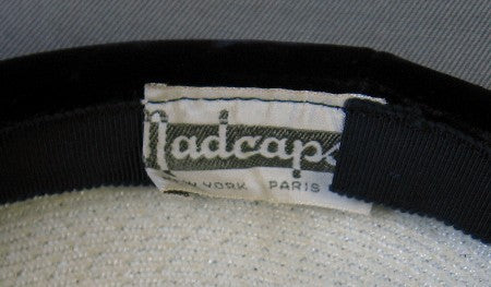 Madcaps New York Paris hat tag