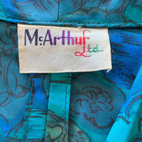 label close up, McArthur Ltd. 50s sheath dress