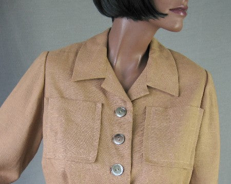 vintage 1950s cropped suit jacket