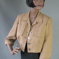 1950s vintage cropped womens jacket