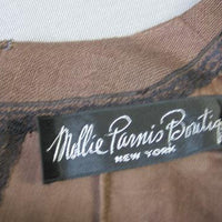 70s boss lady dress label, Molly Parnis